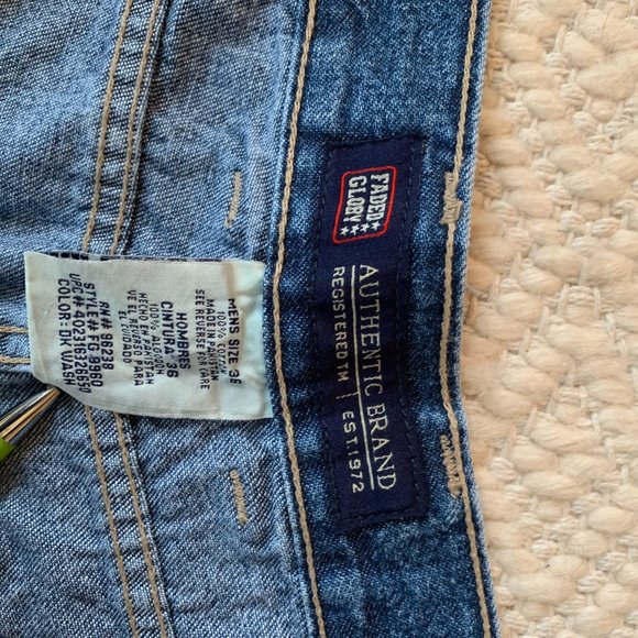 Faded Glory Jean Shorts - Mens Size 36 - Picture 4 of 4